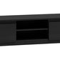 Mobile TV in stile scandinavo Pipera - Legno
