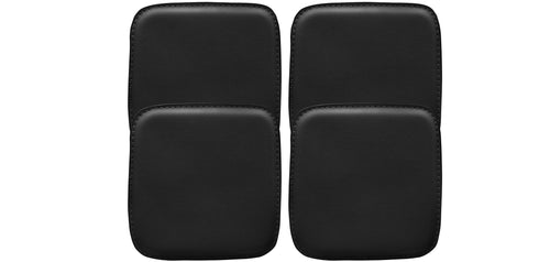Lot de 4 coussins magnétiques pour tabouret - simili-cuir - Stylix