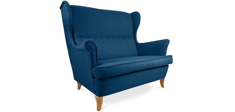 Sofa Eiden im Vintage-Stil - Stoff