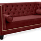 Divano in stile vintage Chesterfield Apsel - Velluto