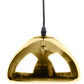 Lampa sufitowa design - Lampa wisząca z chromowanego metalu - 18 cm - Nullify