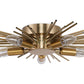 Wall Sconce - Metal Ceiling Light - 5 Bulbs - Lydia