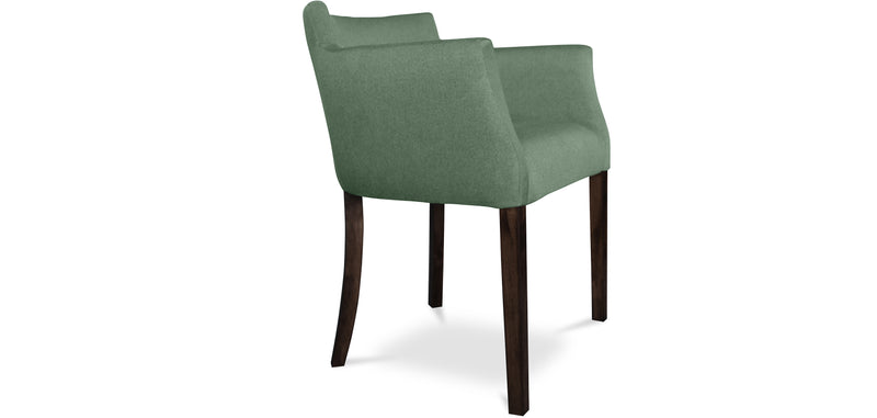 Cadeira de jantar Breily de estilo escandinavo - Tecido