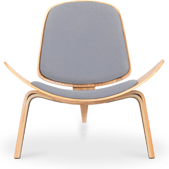 Designer armchair - Scandinavian armchair - Fabric upholstery - Lucy - gallery 1