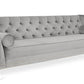 Sofá de estilo vintage Chesterfield Bernie - Veludo
