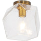 Sphere Shaped Glass Ceiling Lamp - gallery 1