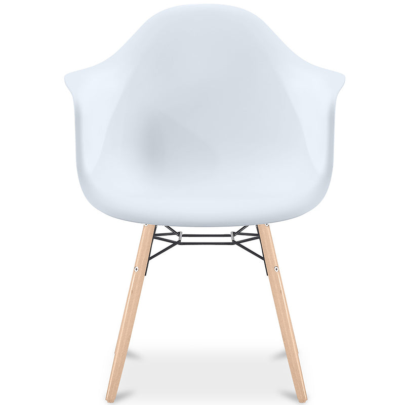 Dining Chair Scandinavian Design - Wooden Legs - Nordika - gallery 1