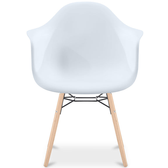 Dining Chair Scandinavian Design - Wooden Legs - Nordika - gallery 1