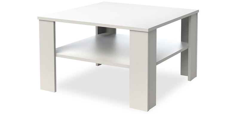 Tavolino da caffè quadrato in stile scandinavo Ragna - Legno