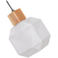Lampe de plafond en bois et verre - Lampe suspendue design - Bumba