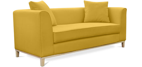 Sofa w stylu skandynawskim Britta - aksamit