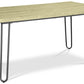 Table à manger rectangulaire - Style industriel - Bois et métal - 150cm - Hairpin