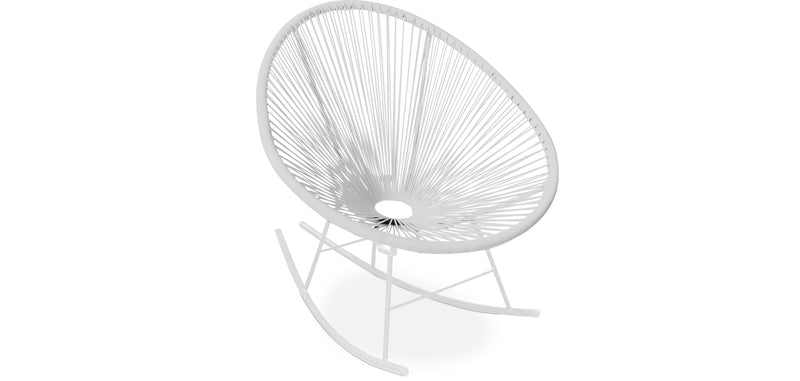 Chaise d'extérieur - Chaise de jardin - Chaise à bascule - Nouvelle édition - Acapulco
