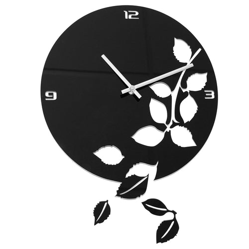 Wall clock Leaves