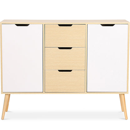 Buffet en Bois - Design Scandinave - 3 tiroirs - Roger