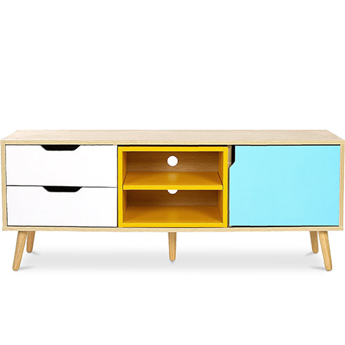 Meuble TV en Bois - Design Scandinave -  Axe