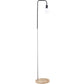 Carlo floor lamp - Metal and marble