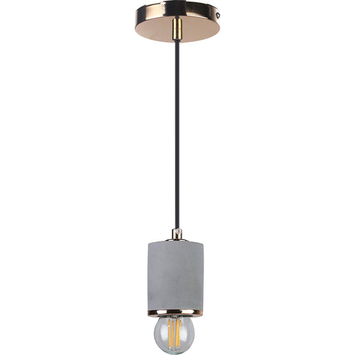Lampe de plafond - Lampe suspendue - Métal et béton - Felippo