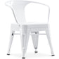 Child chair with armrests - Industrial design child chair - Steel - Stylix