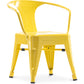 Child chair with armrests - Industrial design child chair - Steel - Stylix