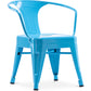 Child chair with armrests - Industrial design child chair - Steel - Stylix