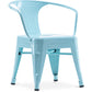 Child chair with armrests - Industrial design child chair - Steel - Stylix