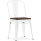 Dining chair - Industrial design - Wood and steel - Stylix