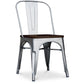 Dining chair - Industrial design - Wood and steel - Stylix