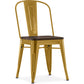 Dining chair - Industrial design - Wood and steel - Stylix