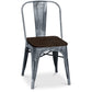 Dining chair - Industrial design - Wood and steel - Stylix