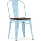 Dining chair - Industrial design - Wood and steel - Stylix