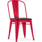 Dining chair - Industrial design - Wood and steel - Stylix
