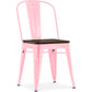 Dining chair - Industrial design - Wood and steel - Stylix
