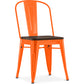 Dining chair - Industrial design - Wood and steel - Stylix