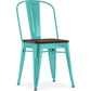 Dining chair - Industrial design - Wood and steel - Stylix