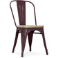 Dining chair - Industrial design - Wood and steel - Stylix
