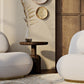 Bouclé fabric upholstered armchair - Larry - gallery 2