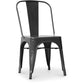 Steel dining room chair - Industrial design - New edition - Stylix