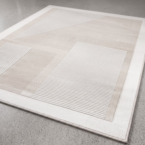Rug Large Contemporary Modern Design - Beige (290x200 cm) - Terna