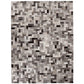 Rechthoekig vloerkleed van veganistisch leer 150 x 200 cm – Hilo