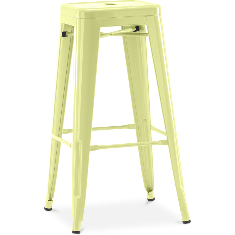 Barhocker - Industrielles Design - Stahl - 76cm - Stylix