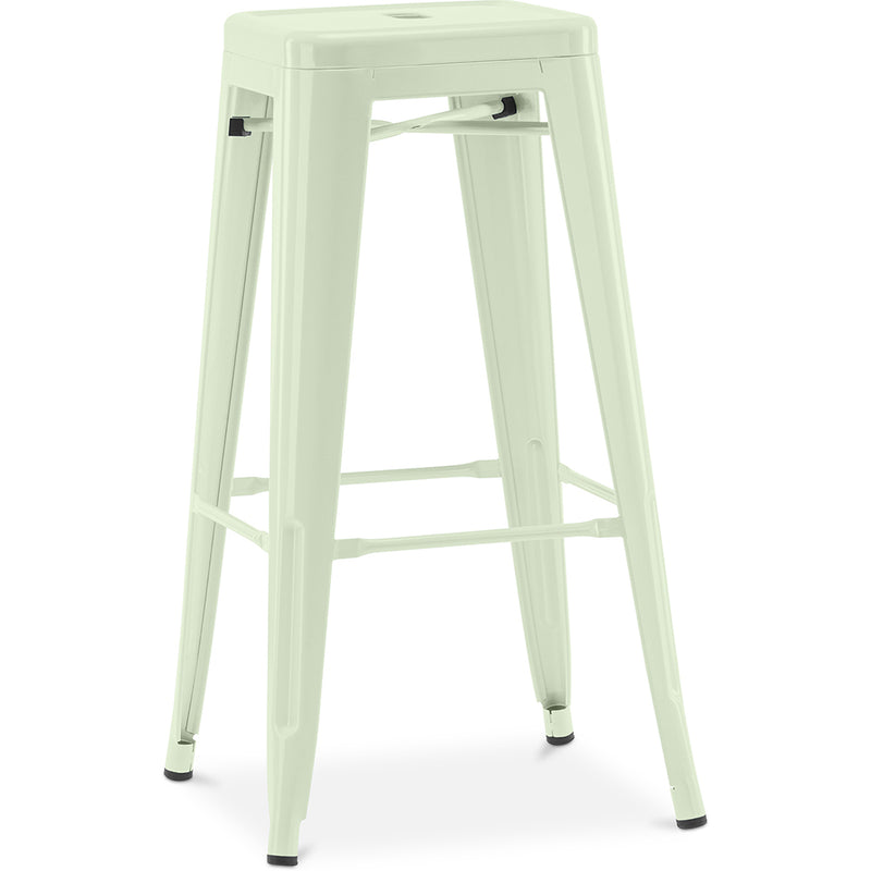 Barhocker - Industrielles Design - Stahl - 76cm - Stylix