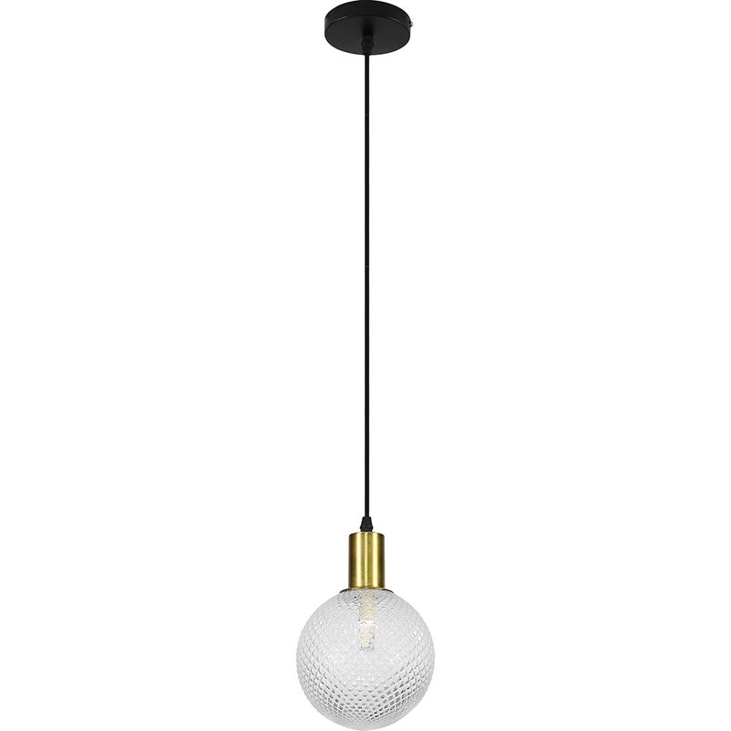 Lampe de plafond en boule de cristal - Lampe suspendue - Nellie