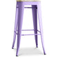 Bar Stool - Industrial Design - Steel & Wood - 76cm - Stylix