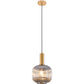 Lampa sufitowa vintage - Zawieszenie z kryształu - Amelia