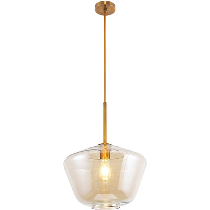 Lampa sufitowa z kryształu - Lampa wisząca w stylu vintage - Erik