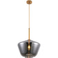 Lampa sufitowa z kryształu - Lampa wisząca w stylu vintage - Erik