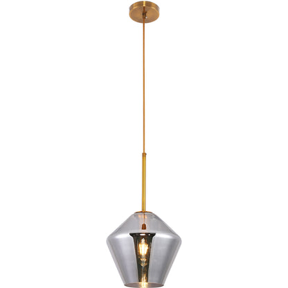 Lampa sufitowa z kryształu - Lampa wisząca w kształcie diamentu - Alon