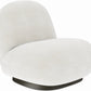 Armchair Upholstered in Boucle Fabric - Larry - gallery 1