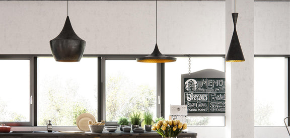 Pack of 3 Pendant Ceiling Lamps - Industrial Design - Extensive - gallery 12